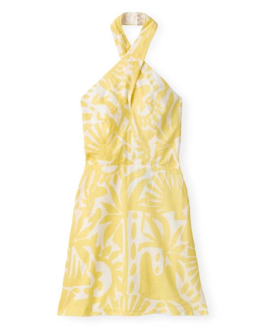  카르톨리나 숏 원피스 모란 드레스