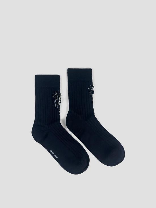26SS 시몬로샤 양말 SOCK68B0647 BLACK JET