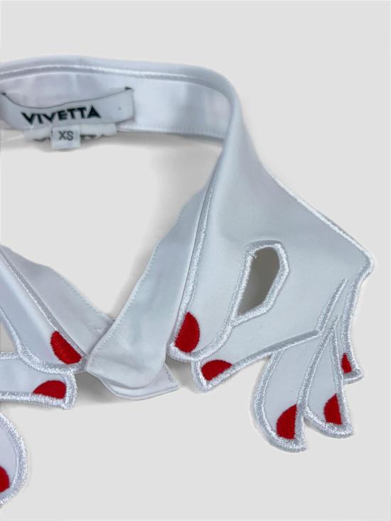 26SS 비베타 머플러/스카프 VS1AC0058TE061 1000 BIANCO - VIVETTA