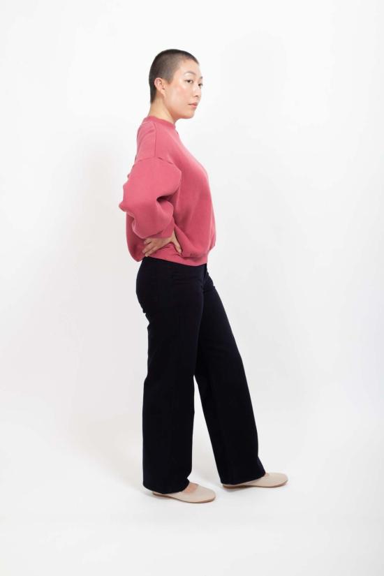  그래블 앤 골드 스웨터 그래블 & 골드 파크 스웨트셔츠 아마란스 - GRAVEL & GOLD