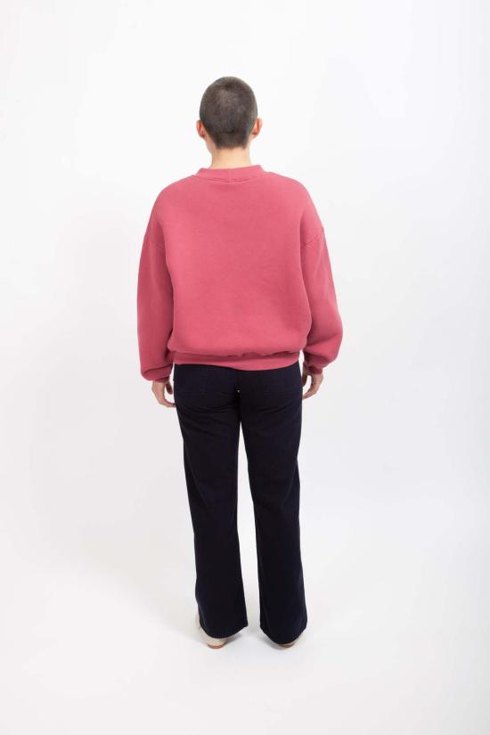  그래블 앤 골드 스웨터 그래블 & 골드 파크 스웨트셔츠 아마란스 - GRAVEL & GOLD