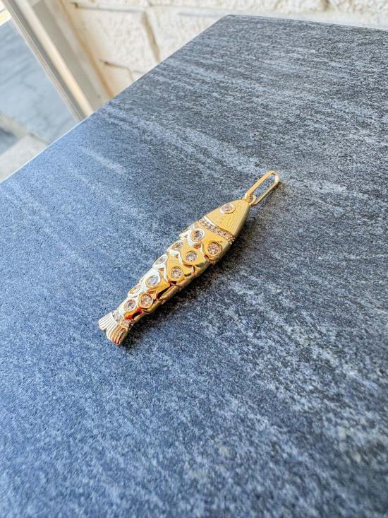  탯치 팔찌 댓치 골디 피쉬 참 - THATCH