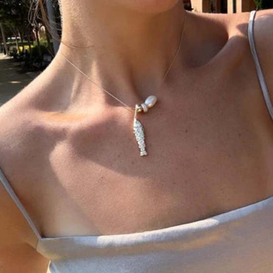  탯치 팔찌 댓치 골디 피쉬 참 - THATCH