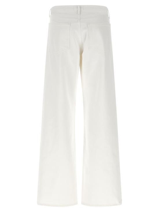  에이골디 데님 팬츠 아골드 로우라이즈 루즈핏 진 화이트 - AGOLDE