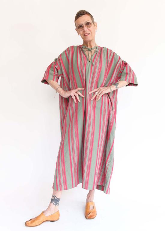  이치 앤티퀴트 롱 원피스 이치 앤티키츠 자카드 스트라이프 드레스 - ICHI ANTIQUITES