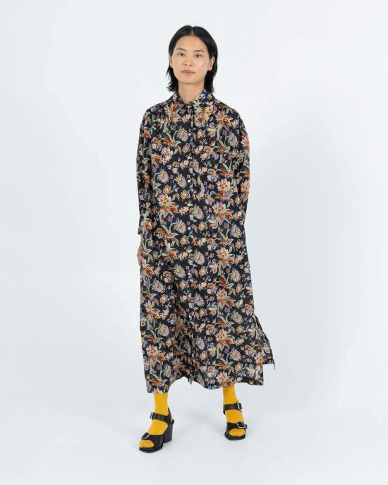  사멧 롱 원피스 탈리아 맥시 드레스 민츠 친츠 - SAMET