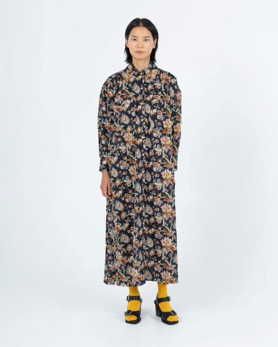  사멧 롱 원피스 탈리아 맥시 드레스 민츠 친츠 - SAMET