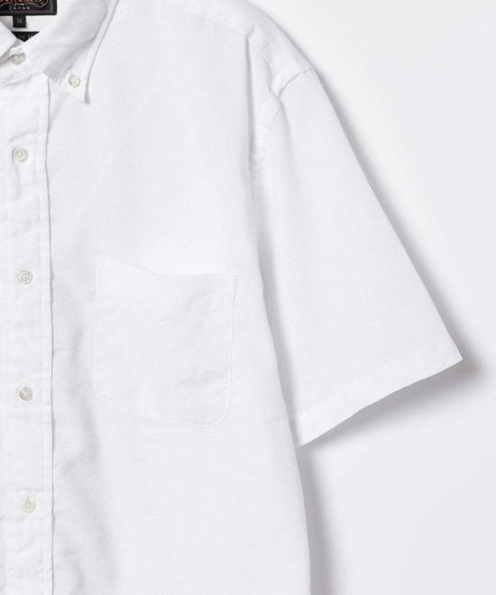  빔스 셔츠 플러스 B.D. 쿨맥스 린넨 셔츠 - BEAMS