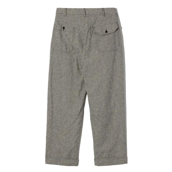  엔지니어드가먼츠 스트레이트 팬츠 엔지니어드 가먼츠 칼라일 클 하운드투스 - ENGINEERED GARMENTS
