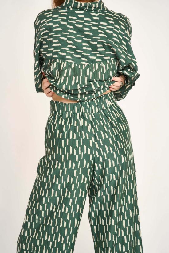  머스 팔라초 팬츠 미르스 티보트 팬츠 - MIRTH