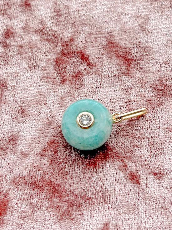  탯치 목걸이/팬던트 Thatch Bon Bon Amazonite Charm - THATCH