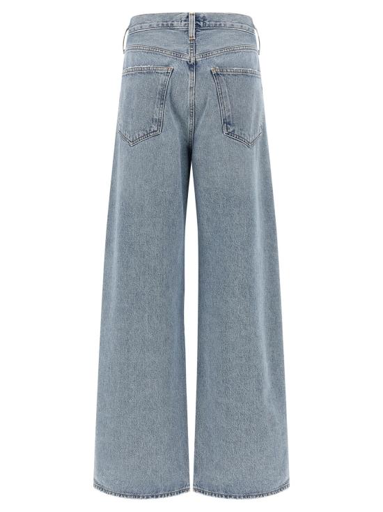  에이골디 데님 팬츠 아골드 로우 커브 진 라이트 블루 - AGOLDE