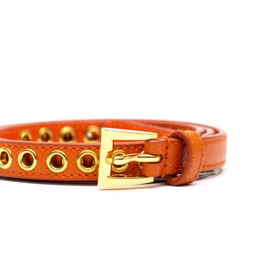 26FW 프라다 레귤러 벨트 1JC1982EH8F0S63 ORANGE - PRADA