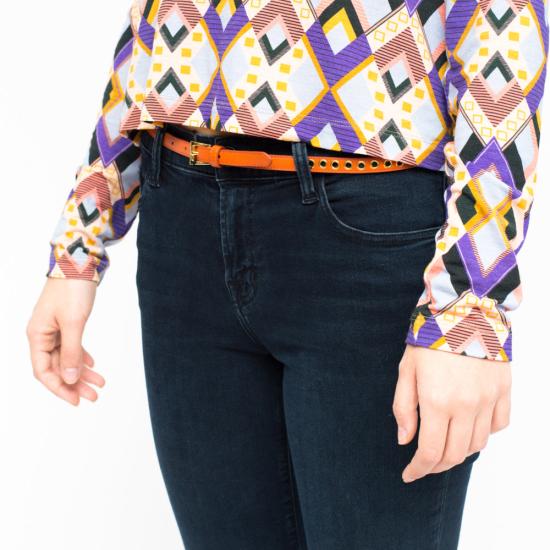 26FW 프라다 레귤러 벨트 1JC1982EH8F0S63 ORANGE - PRADA