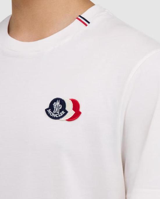 26SS 몽클레어 반팔 티셔츠 L10918C0007489B8Q 034 NATURAL - MONCLER
