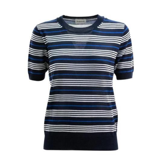 26SS 파로쉬 스웨터 D540779LISTRIPES 812 FANTASIA BLUE