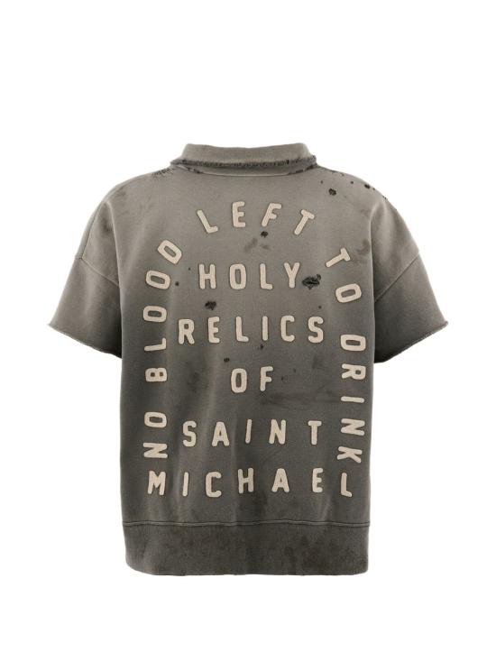 26SS 세인트 미카엘 긴팔 티셔츠 SMMK80000052 CHARCOAL - SAINT MXXXXXX