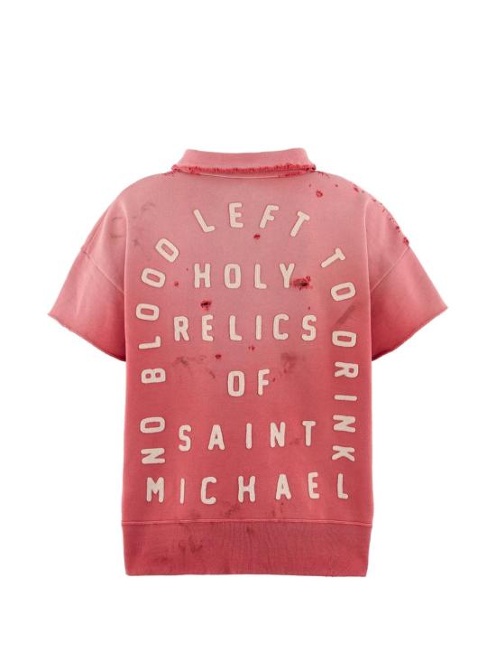 26SS 세인트 미카엘 긴팔 티셔츠 SMMK80000053 RED Ciano - SAINT MXXXXXX