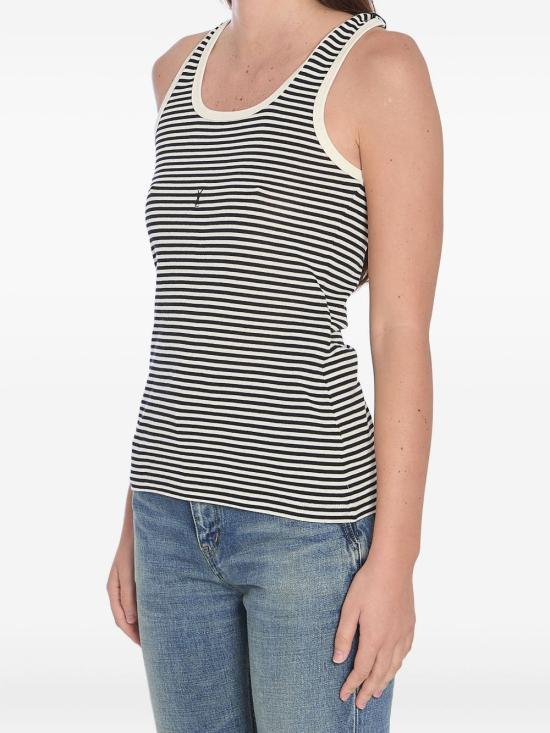 26SS 생로랑 민소매 티셔츠 832278 Y37ZN1077 97 - SAINT LAURENT