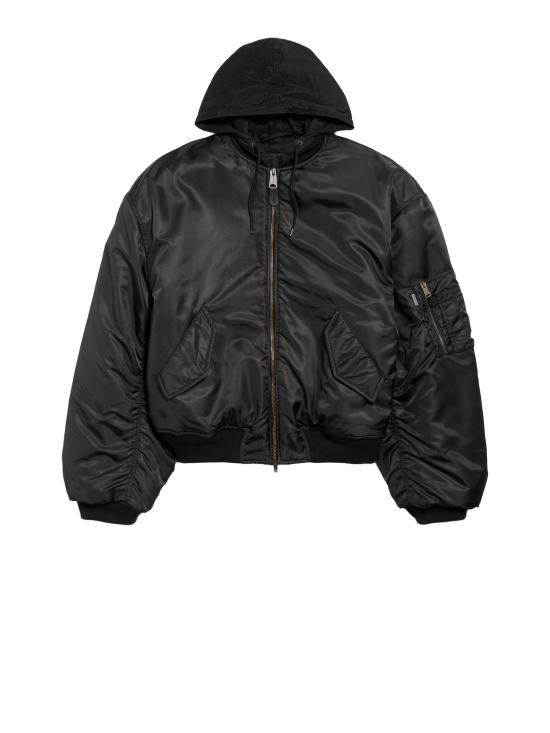 26SS 발렌시아가 자켓 866531 TQM11 1000 BLACK DOM