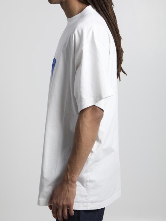 26SS 발렌시아가 반팔 티셔츠 850345 TUVJ8 9000 WHITE DOM - BALENCIAGA