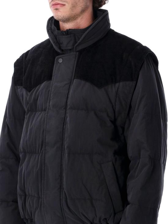 25FW 이자벨마랑 패딩 25AMA0447HA BLACK - ISABEL MARANT