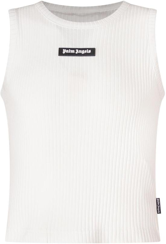 26SS [키즈] 팜앤젤스 티셔츠 PGAG002S26JER002002 WHITE