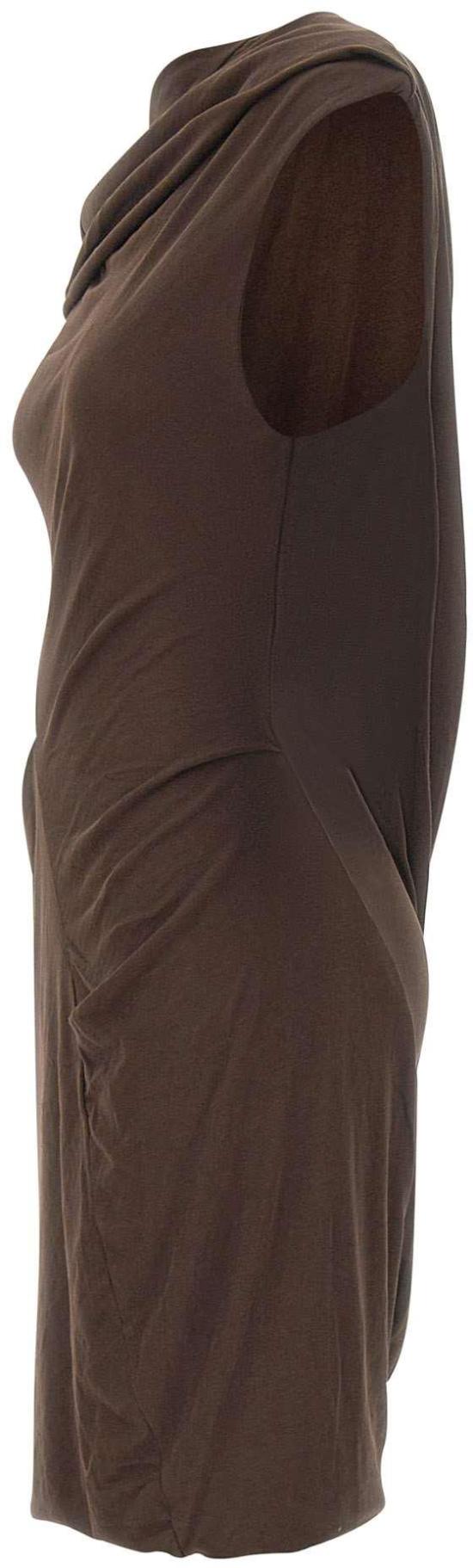 26SS 엔타이어 스튜디오 미디 원피스 ESSS26DR039086292 BROWN - ENTIRE STUDIOS