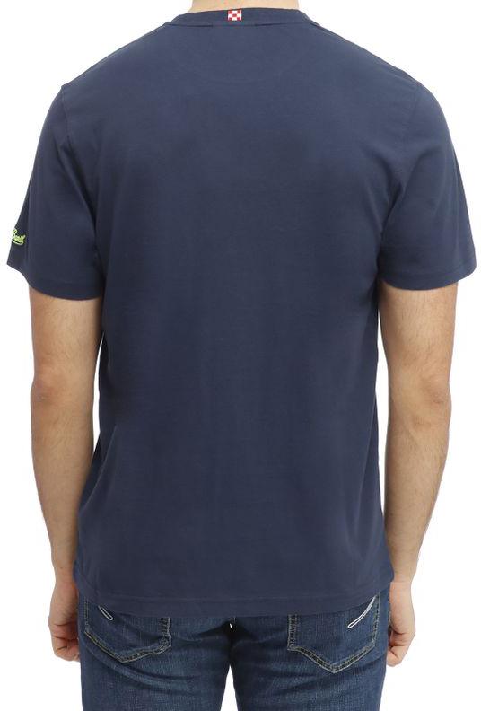 26SS 세인트바쓰 반팔 티셔츠 POT000104434L BLUE - MC2 SAINT BARTH