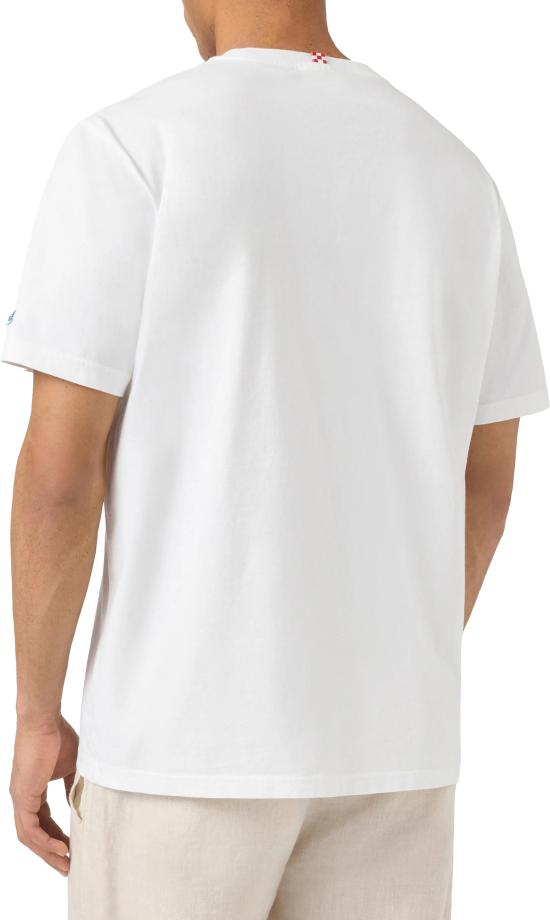 26SS 세인트바쓰 반팔 티셔츠 POT000104335L WHITE - MC2 SAINT BARTH