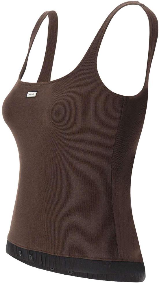 26SS 엔타이어 스튜디오 민소매 티셔츠 ESSS26TA018766239 BROWN - ENTIRE STUDIOS