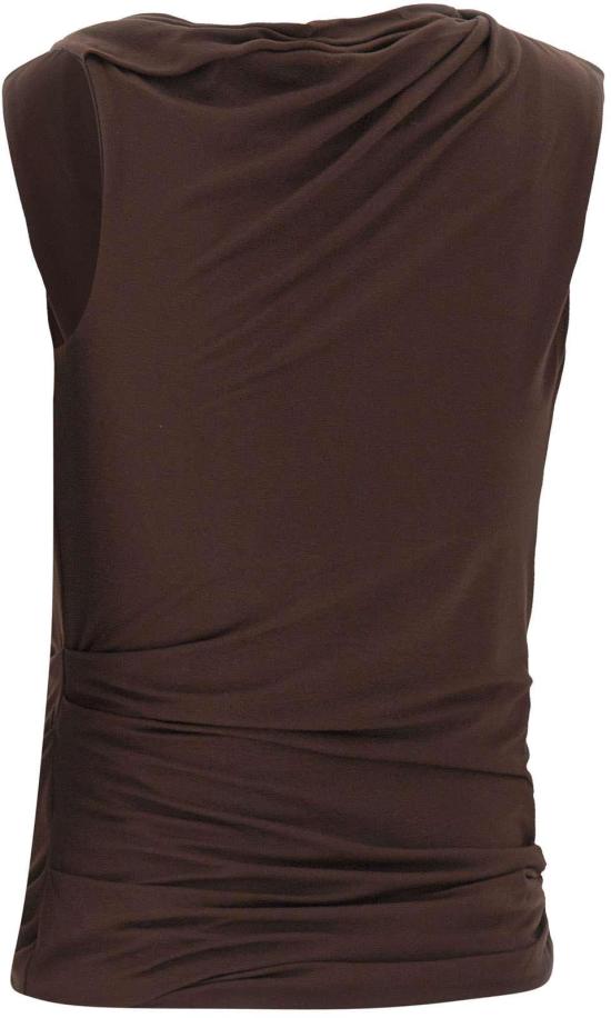 26SS 엔타이어 스튜디오 민소매 티셔츠 ESSS26TO01243C737 BROWN - ENTIRE STUDIOS