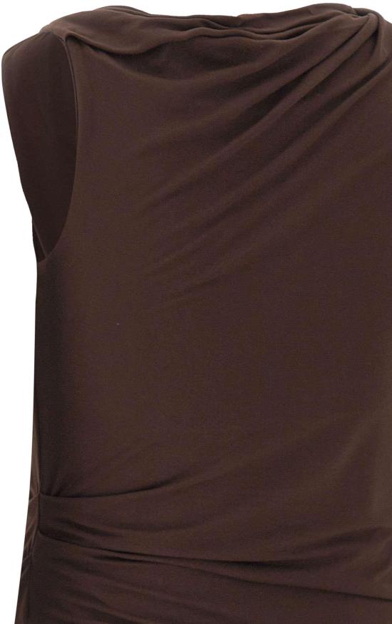 26SS 엔타이어 스튜디오 민소매 티셔츠 ESSS26TO01243C737 BROWN - ENTIRE STUDIOS