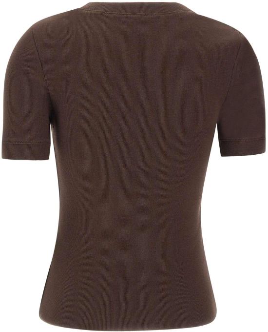 26SS 엔타이어 스튜디오 반팔 티셔츠 ESSS26TT018766239 BROWN - ENTIRE STUDIOS