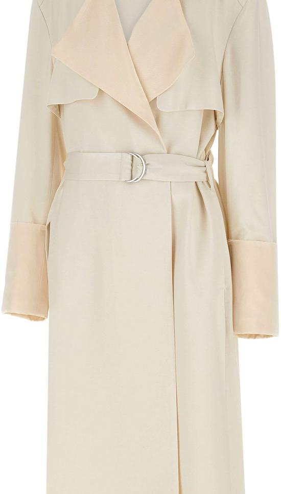 26SS 엔타이어 스튜디오 트렌치 코트 ESSS26CO012710073 WHITE - ENTIRE STUDIOS