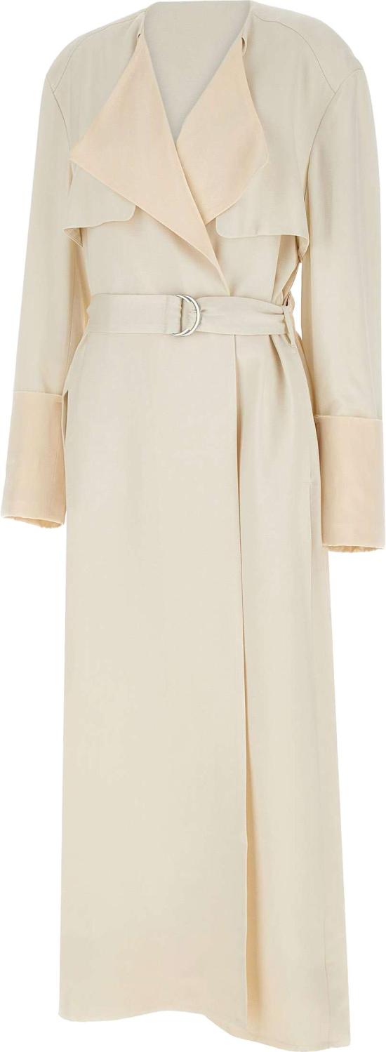 26SS 엔타이어 스튜디오 트렌치 코트 ESSS26CO012710073 WHITE