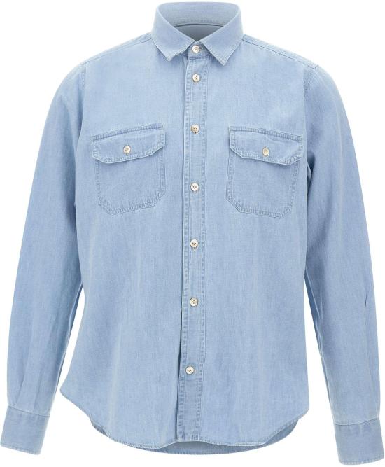 26SS 일레븐티 데님 셔츠 M75CAMM03TES0M13108 LICHTBLUE