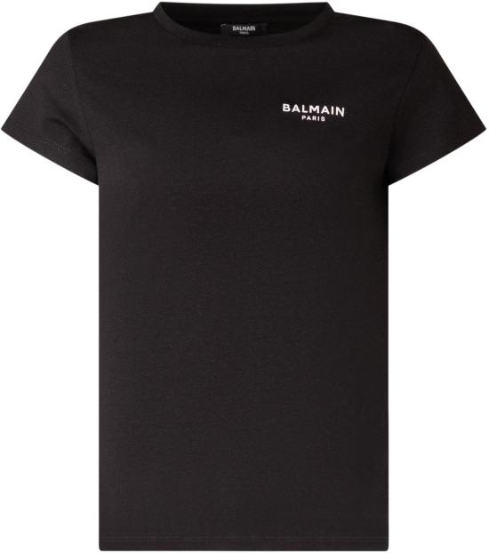 26SS [키즈] 발망 티셔츠 BY8C61Z3277930BC BLACK