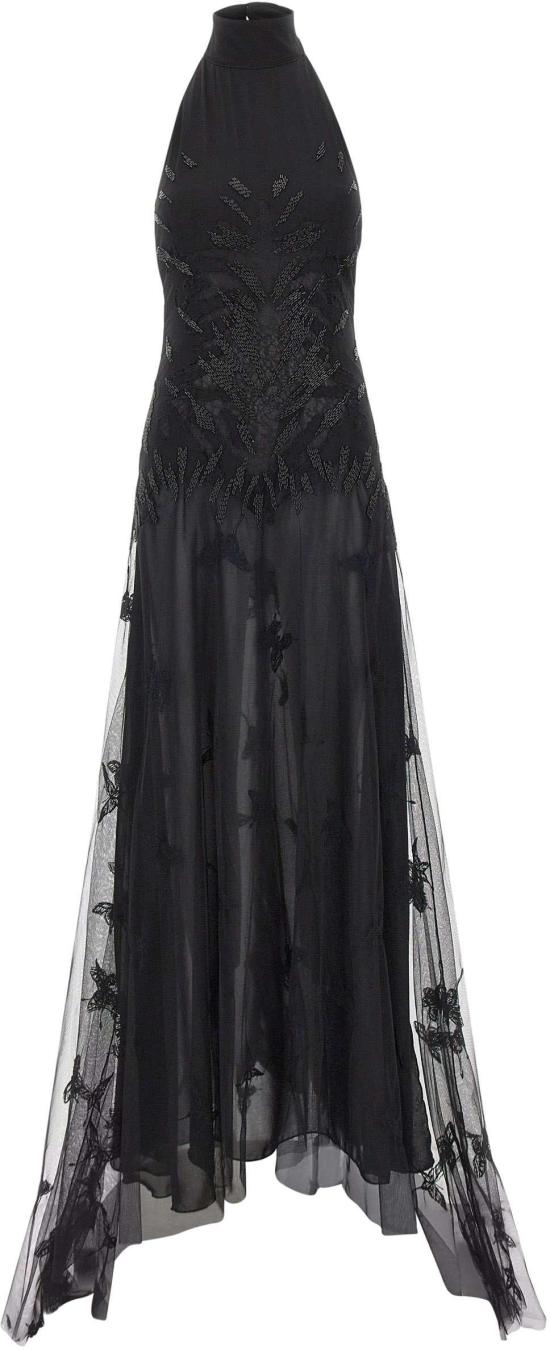 26SS 블루마린 롱 원피스 4A430AF0990 BLACK