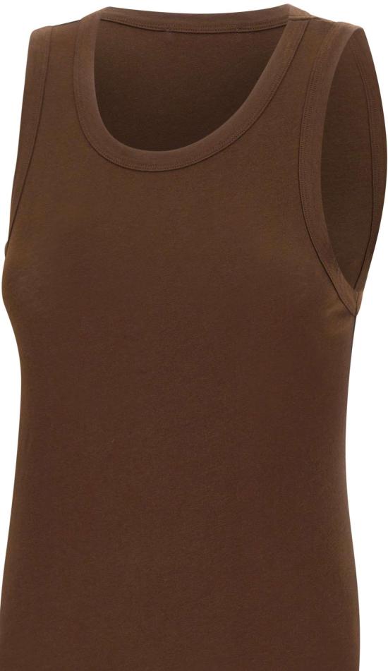 26SS 엔타이어 스튜디오 민소매 티셔츠 ESSS26TA029086235 BROWN - ENTIRE STUDIOS