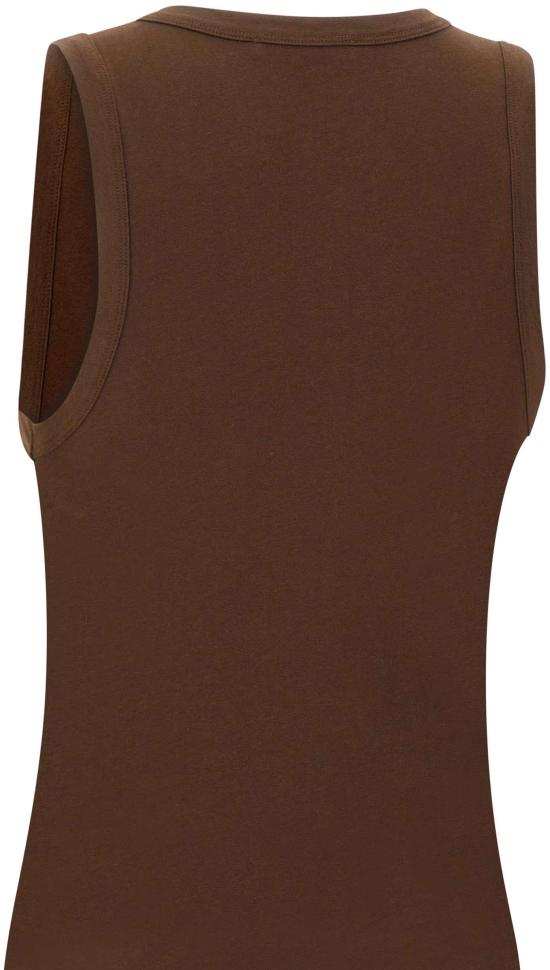 26SS 엔타이어 스튜디오 민소매 티셔츠 ESSS26TA029086235 BROWN - ENTIRE STUDIOS