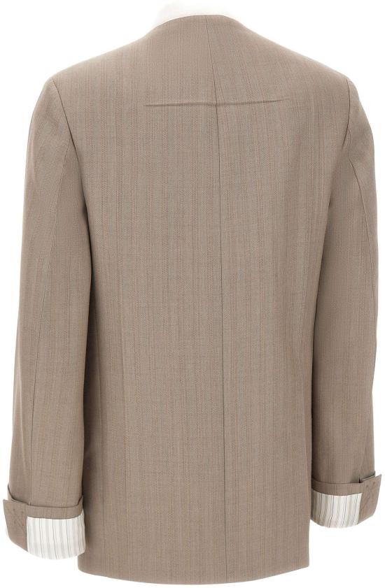 26SS 빅토리아 베컴 수트 자켓 1226WJK007214ALIMESTONE TAUPE - VICTORIA BECKHAM