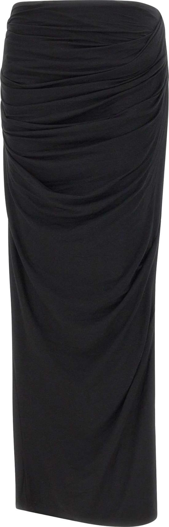 26SS 엔타이어 스튜디오 롱 스커트 ESSS26SK012430015 BLACK