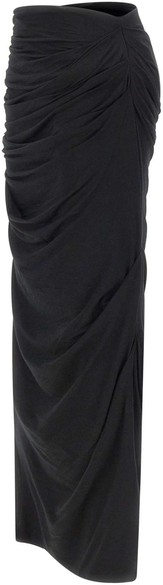 26SS 엔타이어 스튜디오 롱 스커트 ESSS26SK012430015 BLACK - ENTIRE STUDIOS