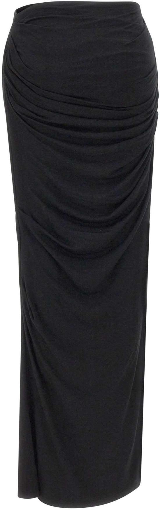 26SS 엔타이어 스튜디오 롱 스커트 ESSS26SK012430015 BLACK - ENTIRE STUDIOS