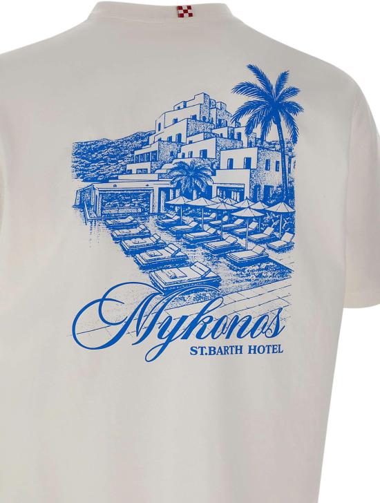 26SS 세인트바쓰 반팔 티셔츠 PRL000201971L WHITE - MC2 SAINT BARTH