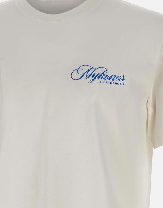 26SS 세인트바쓰 반팔 티셔츠 PRL000201971L WHITE - MC2 SAINT BARTH
