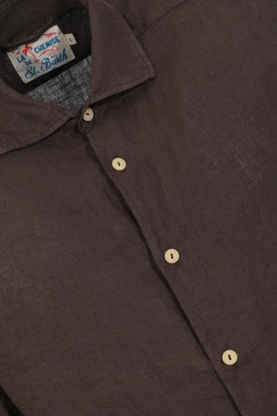 26SS 세인트바쓰 긴팔 셔츠 PAMP00100920L BROWN - MC2 SAINT BARTH