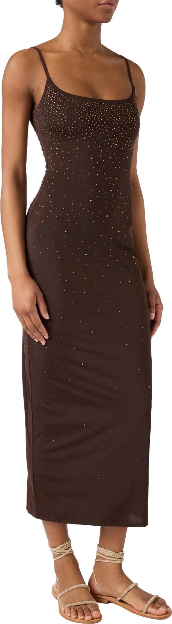 26SS 세인트바쓰 롱 원피스 EYV000101830L BROWN - MC2 SAINT BARTH