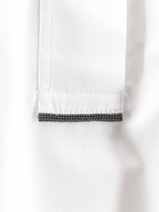 26SS 브루넬로 쿠치넬리 셔츠 MH772NA905C159 White - BRUNELLO CUCINELLI